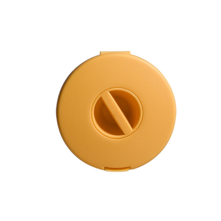 5 PCS Round Data Cable Storage Box Earphone Storage Collection Box