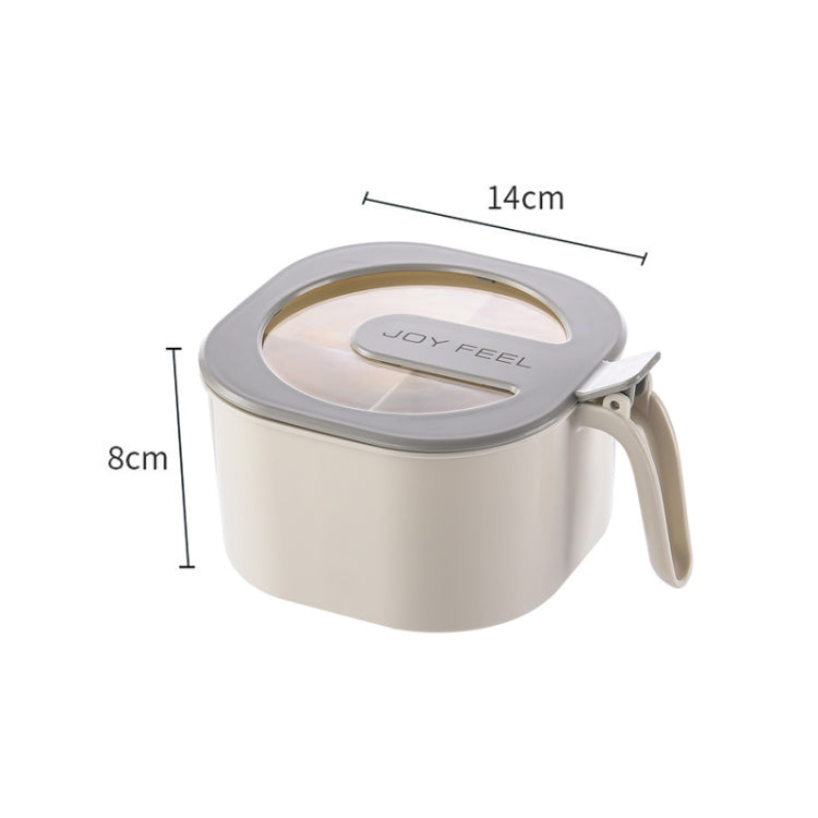 2 PCS Kitchen Transparent Visible Seasoning Jar Household Seasoning Bottle Set