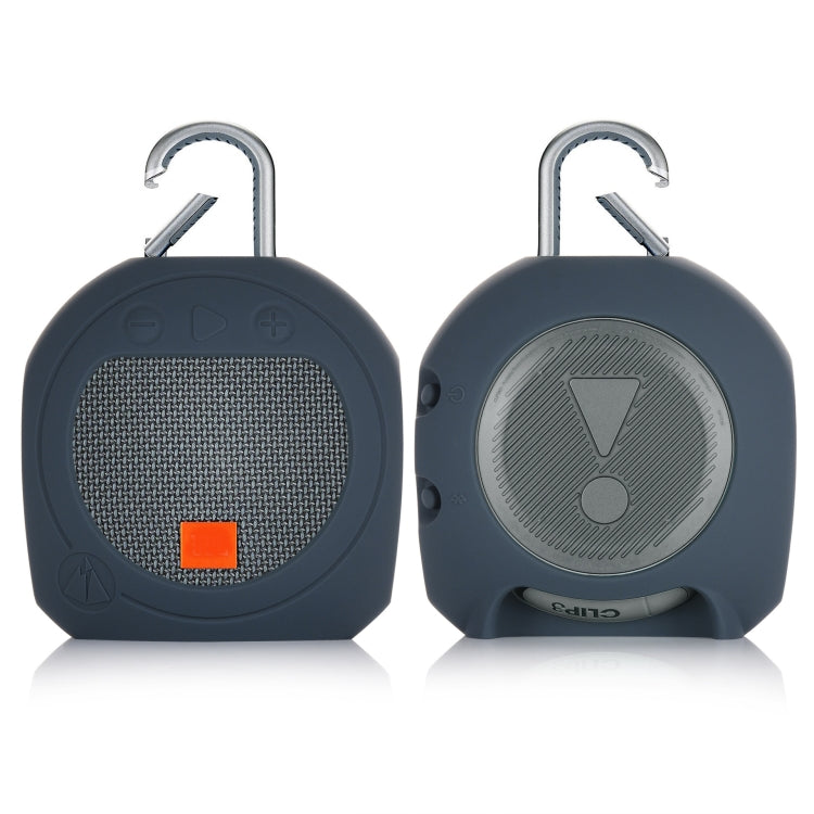 Silicone Bluetooth Speaker Protective Cover Anti-Fall Storage Cover for JBL Clip 3