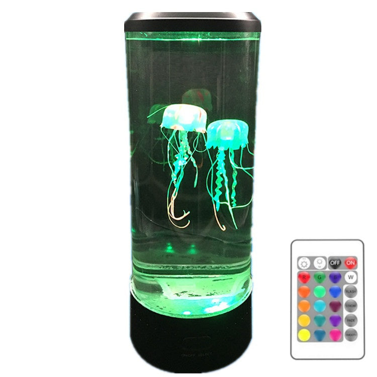 2.5W LED Color Changing Jellyfish Light Home Decoration Night Light With Remote Control