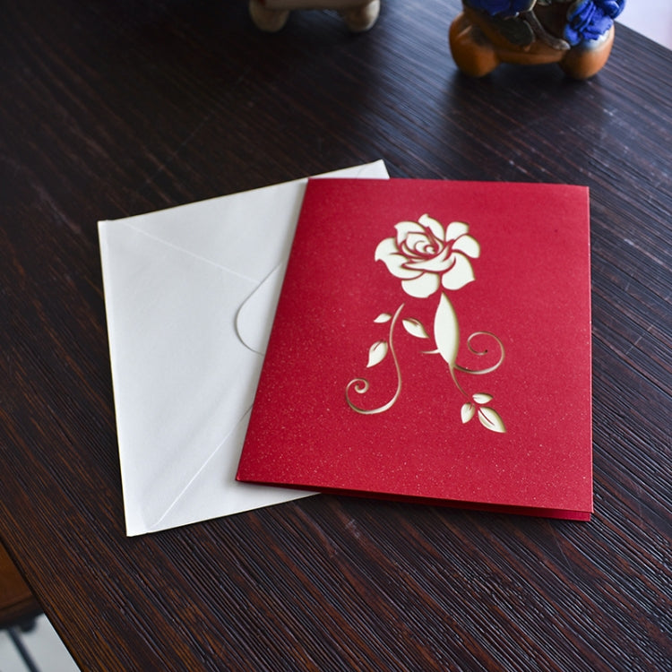 2 PCS Three-Dimensional Thanksgiving Card 3D Thank You Greeting Card