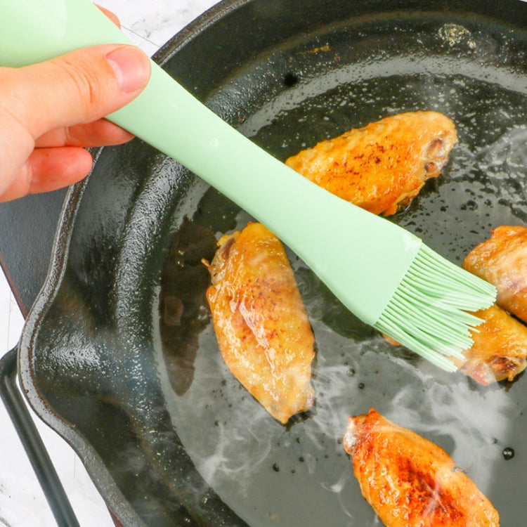 2 PCS Double-Headed Dual-Purpose Silicone Spatula Baking And Grilling Integrated Spatula Oil Brush