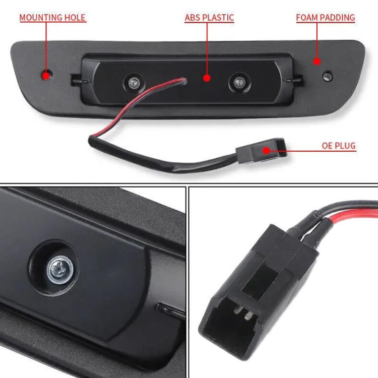 For Toyota Tacoma High-Mounted Brake Light Modification Parts - 237mm