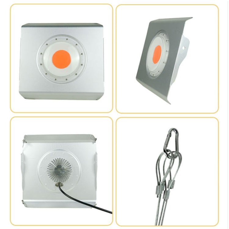 75W Plant Growth Light Ultra-Thin High-Brightness Full-Spectrum COB Indoor Greenhouse Light Without Plug
