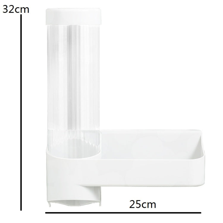 Wall-Mounted Disposable Cup Automatic Cup Remover Household Water Dispenser Paper Cup Rack