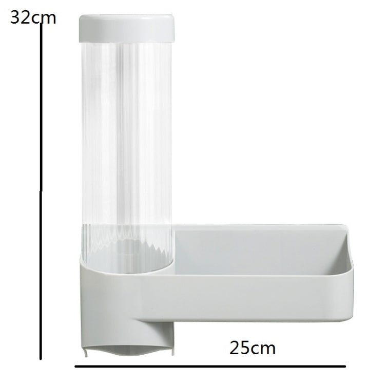 Wall-Mounted Disposable Cup Automatic Cup Remover Household Water Dispenser Paper Cup Rack