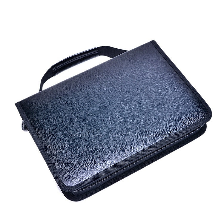 Solid Color Large Capacity 150 Hole Square PU Pencil Case