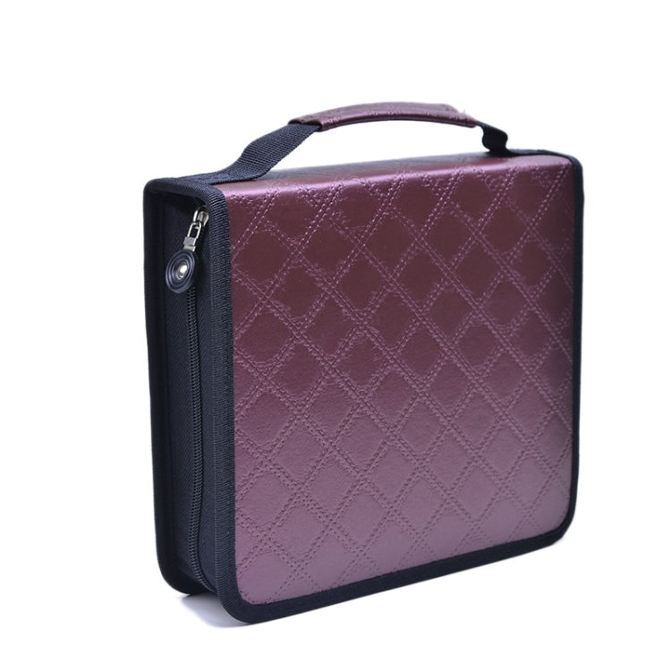 Solid Color Large Capacity 150 Hole Square PU Pencil Case