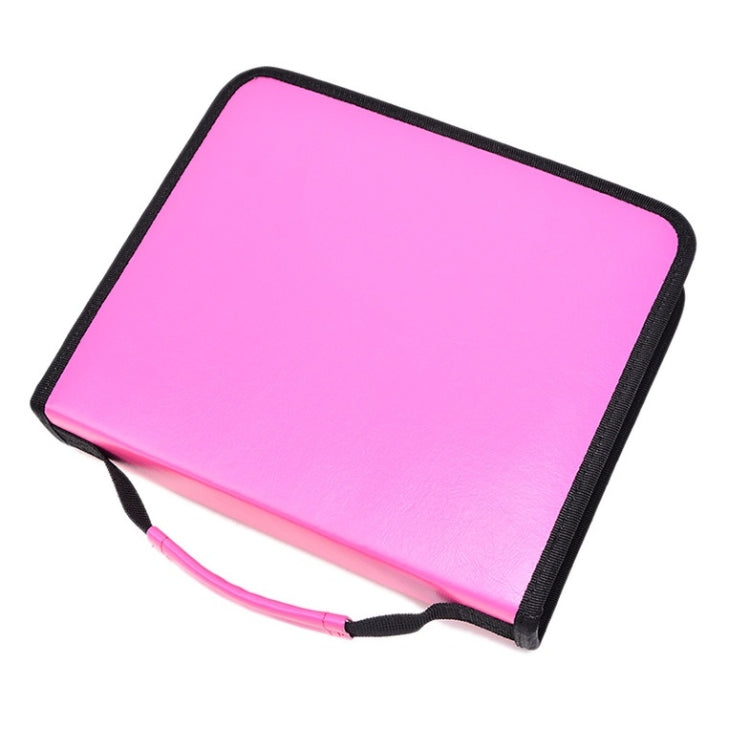 Solid Color Large Capacity 150 Hole Square PU Pencil Case