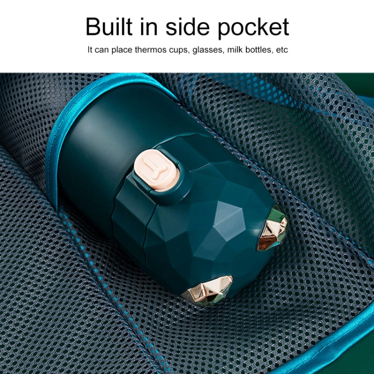 3 PCS Multifunctional Mesh Bag Storage Bag Portable And Carryable Hanging Bag For Fruit And Vegetable, Colour: Green (Small)