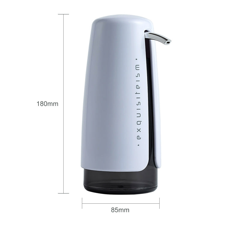 420ML Cosmetic Shampoo Hand Soap Press Type Travel Sub-Bottle(White)