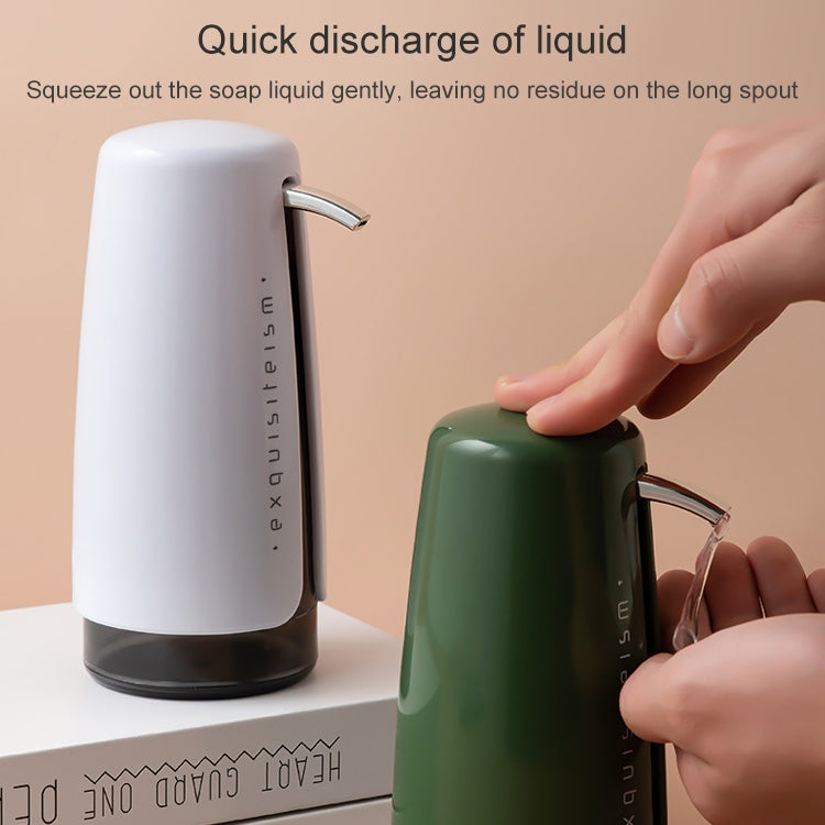 420ML Cosmetic Shampoo Hand Soap Press Type Travel Sub-Bottle(White)