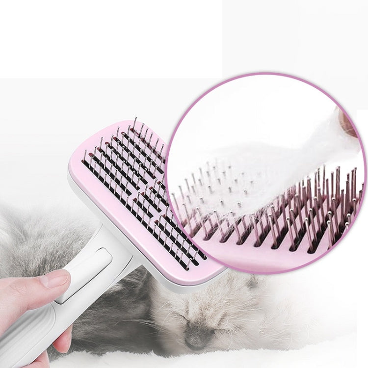 Pet Hair Removal Comb Open Knot Remove Floating Hair Steel Needle Comb