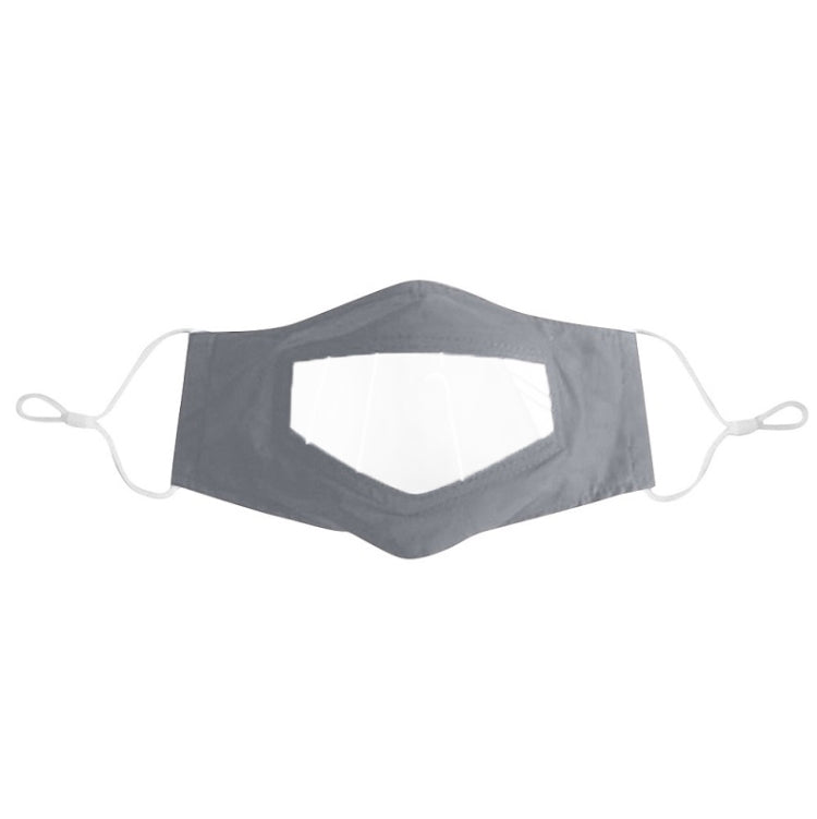 3 PCS Anti-Fog Lip Language Face Shield For The Deaf And Mute Solid Color Printing Face Shield