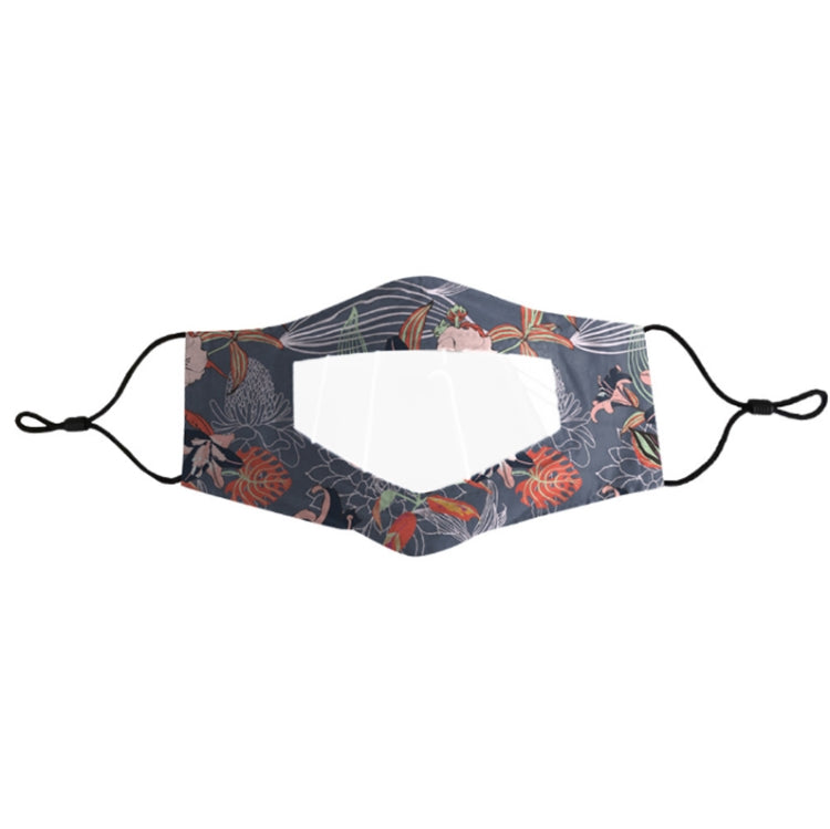 3 PCS Anti-Fog Lip Language Face Shield For The Deaf And Mute Solid Color Printing Face Shield