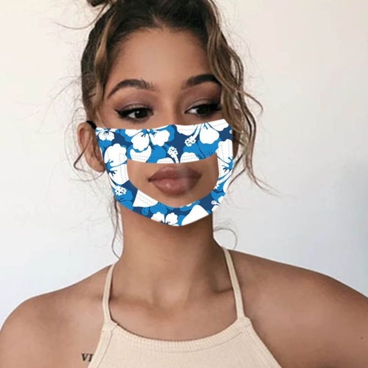 3 PCS Anti-Fog Lip Language Face Shield For The Deaf And Mute Solid Color Printing Face Shield