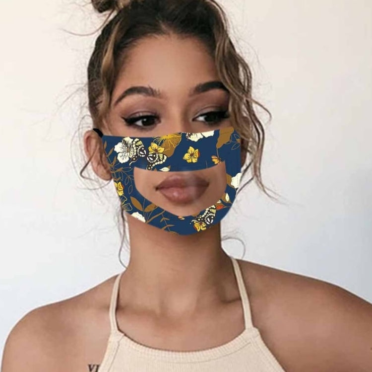 3 PCS Anti-Fog Lip Language Face Shield For The Deaf And Mute Solid Color Printing Face Shield