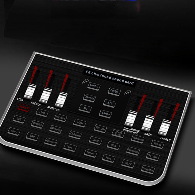 F8 Live Sound Card Mobile Computer General Anchor Smart Karaoke Sound Card