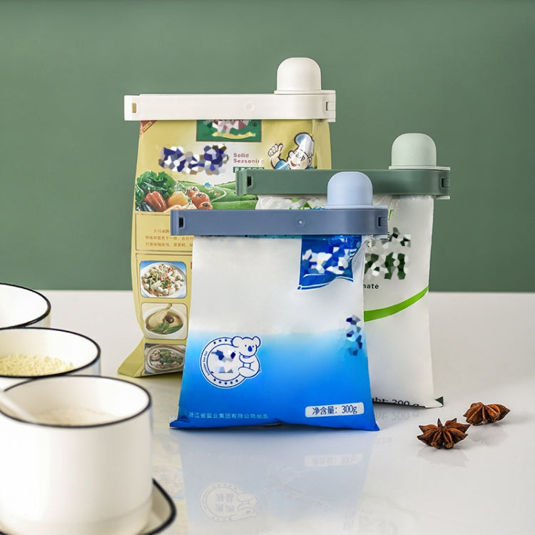 3 Sets Pourable Food Preservation Sealing Clip Tea Snack Bag Moisture-Proof Sealing Clip