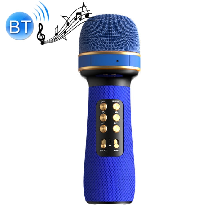 WS898 K Song Small Dome Microphone Wireless Bluetooth Children Microphone Audio Integrated Condenser Microphone