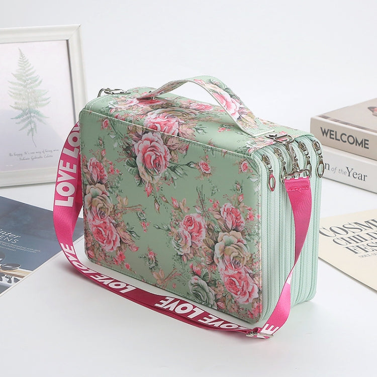 252 Holes Art Sketching Brush Colorful Lead Storage Large Capacity Portable Pencil Case