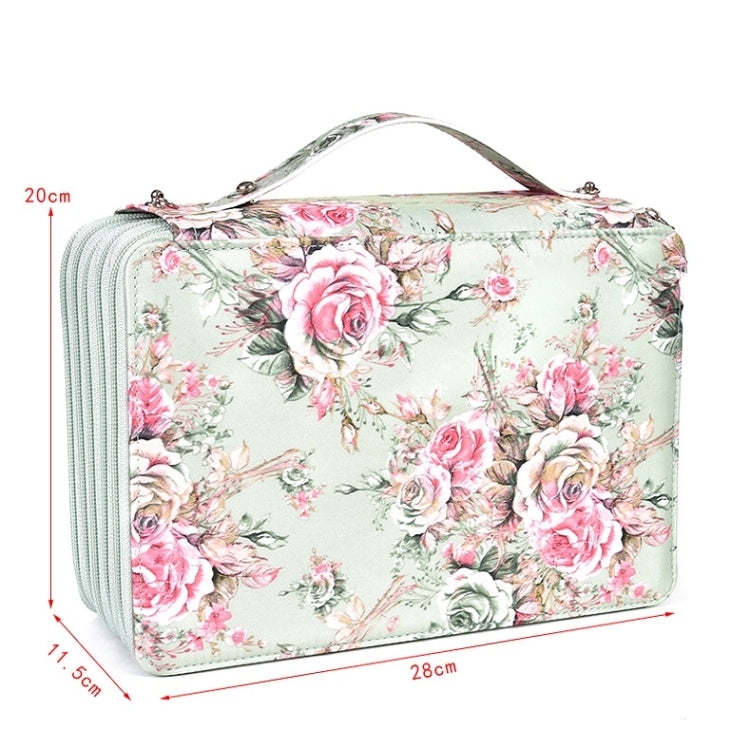 252 Holes Art Sketching Brush Colorful Lead Storage Large Capacity Portable Pencil Case