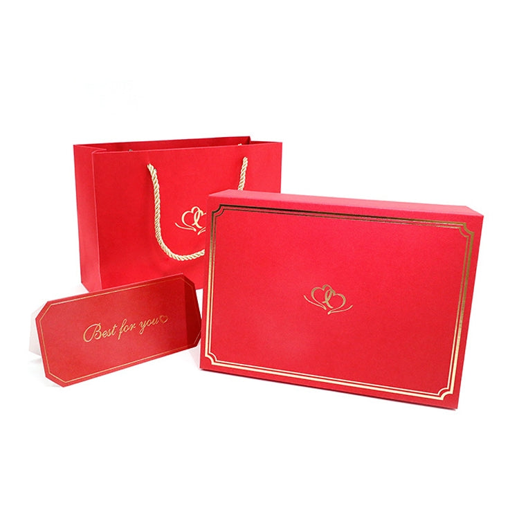 Love Story Three-Dimensional Gift Box Creative Gift Packaging Box, Colour: Large (Package 3)