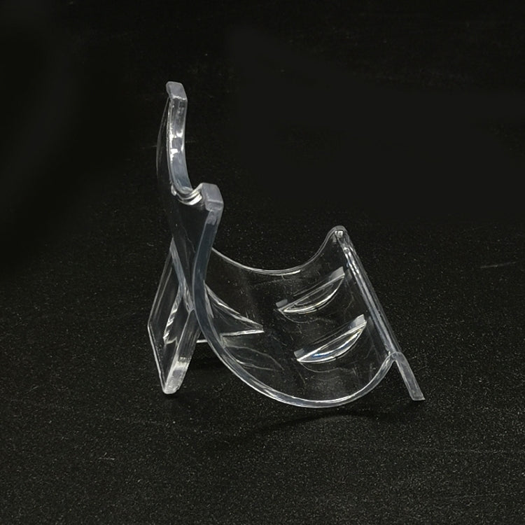 20 PCS Plastic Transparent Sparkler Rack Store Product Display Shelf(Transparent)