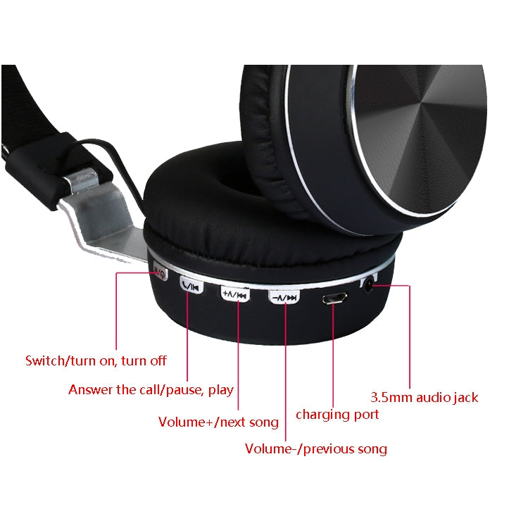 FG-66 Subwoofer Wireless Bluetooth Headset Support TF Card & FM Radio