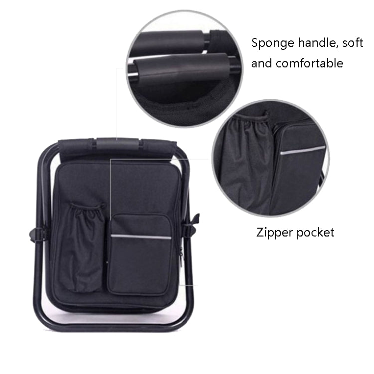 Multifunctional Folding Stool Portable Ice Pack Stool Lightweight Outdoor Stool