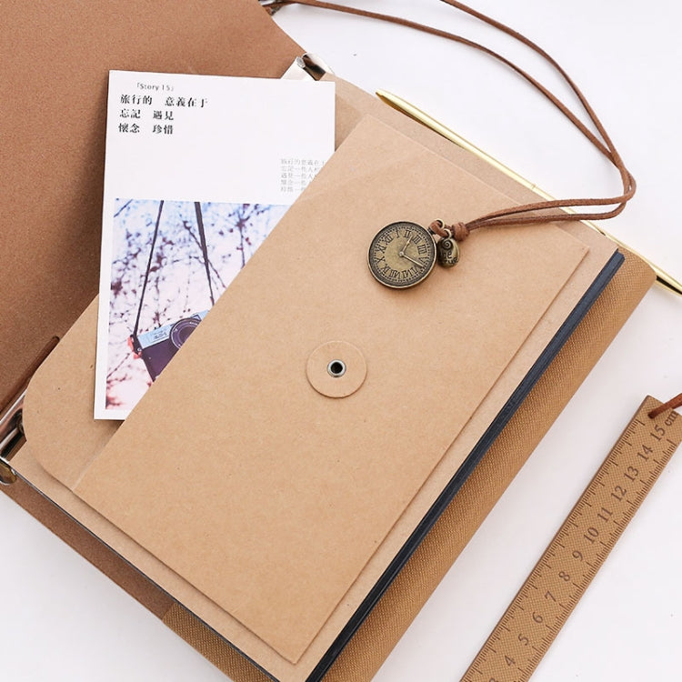 Diy Leather Retro Photo Album Covered Self-Adhesive Handmade Photo Album Baby Growth Album