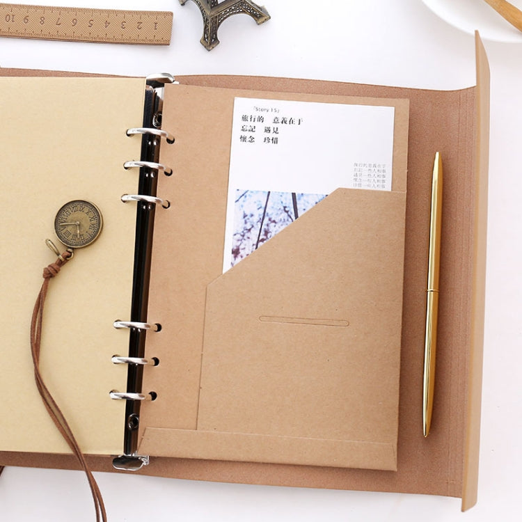 Diy Leather Retro Photo Album Covered Self-Adhesive Handmade Photo Album Baby Growth Album