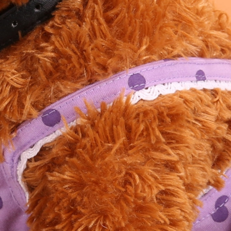 Menstrual Physiological Pants For Pet Dog Polka Dot Skirt And Bib Physiological Pants, Size: S
