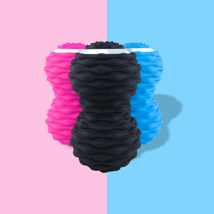 Massage Fitness Electric Silicone Massage Ball Muscle Relaxation Fascia Ball Peanut Shape Yoga Ball