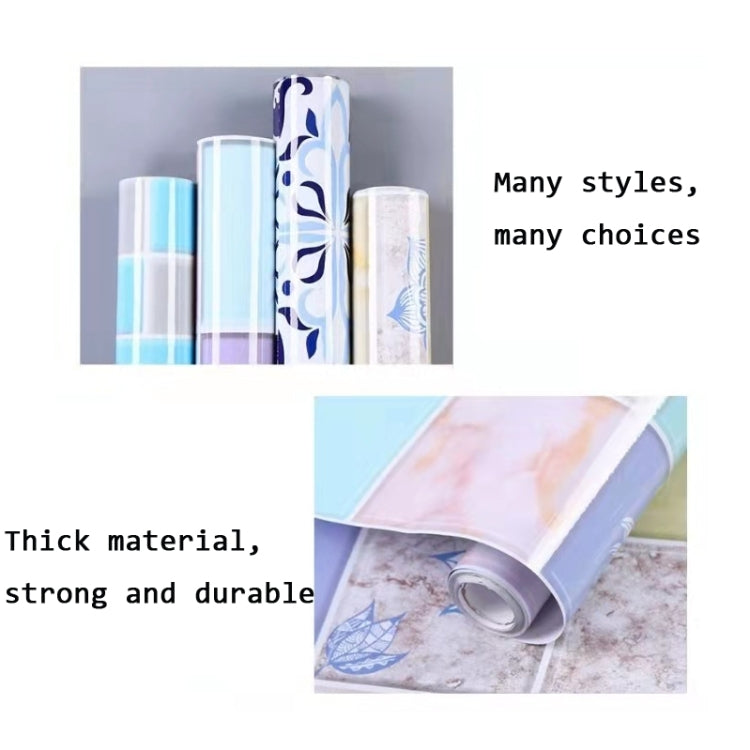 2 PCS Kitchen Anti-Smoke Tile Wall Stickers Stove Wallpaper
