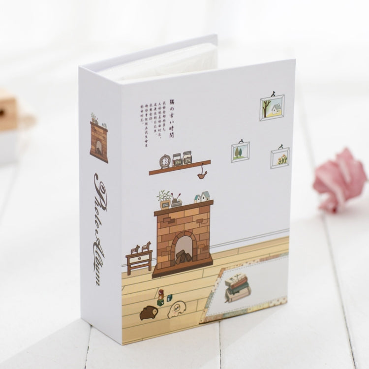 4 PCS 6 Inch 100 Sheets Simple Photo Albums Interstitial 4R Small Album Graduation Album