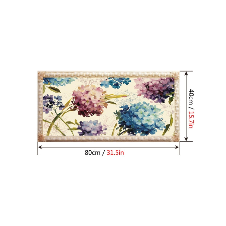 Self-Adhesive Heat-Resistant Oil-Proof Stickers Household Kitchen Stove Tile Wall Stickers, Specification: LZ-007(40x80cm)