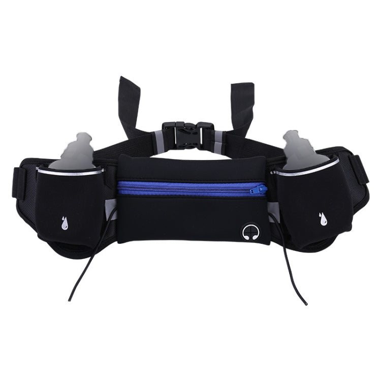 Outdoor Sports Water Bottle Waist Bag Personal Waterproof & Anti-Theft Pockets