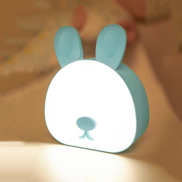 Cute Rabbit Night Light USB Charging Bedroom Bedside Sleeping Eye Protection Lamp