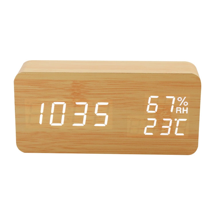 Wooden Clock Bluetooth Speaker