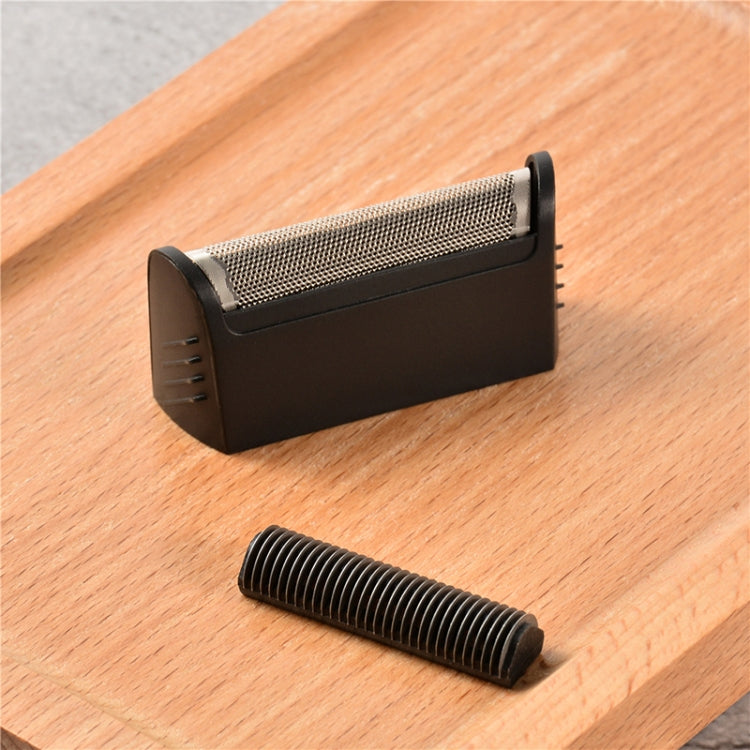 2 PCS Razor Blade Mesh Cutter Head Set For Brau(Black)