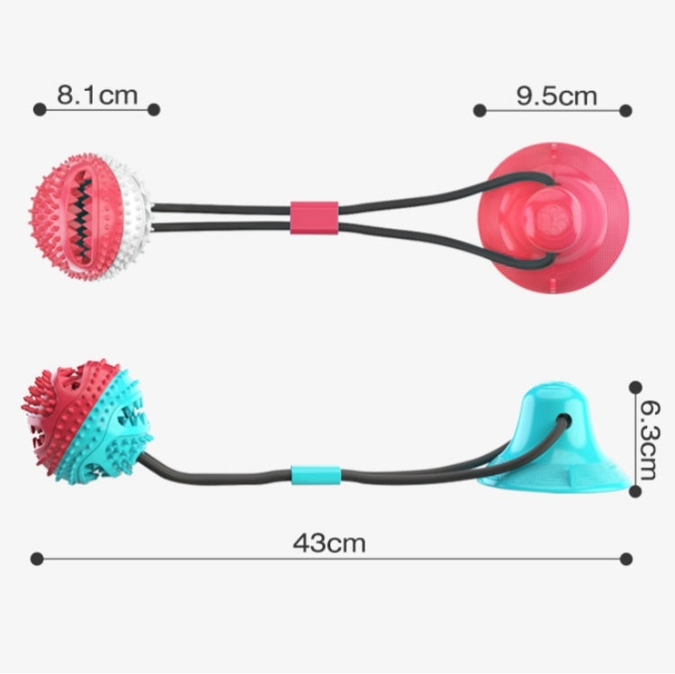 Dogs Leaking Food Toys Pets Outdoor Chewing Teeth Suckers Toys