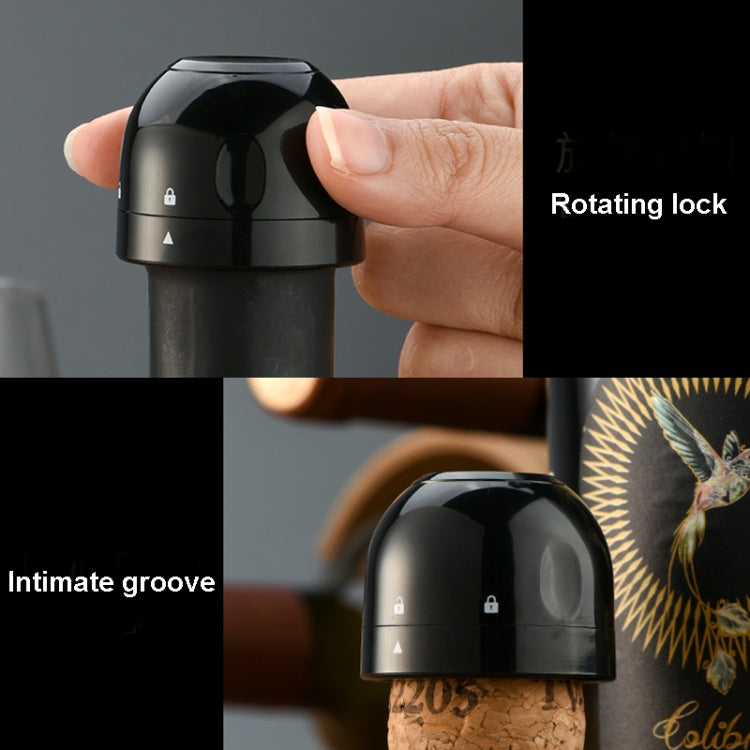 5 PCS Gas-Locked Champagne Stopper Mini Sparkling Wine Stopper Sealed And Leak-Proof  Fresh-Keeping Stopper