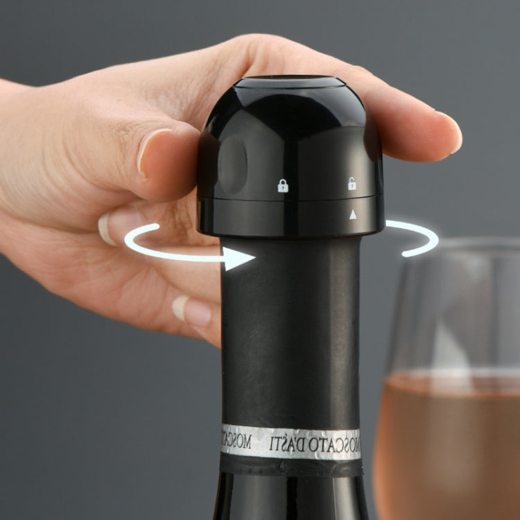 5 PCS Gas-Locked Champagne Stopper Mini Sparkling Wine Stopper Sealed And Leak-Proof  Fresh-Keeping Stopper
