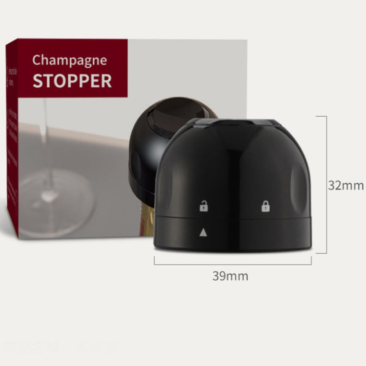 5 PCS Gas-Locked Champagne Stopper Mini Sparkling Wine Stopper Sealed And Leak-Proof  Fresh-Keeping Stopper