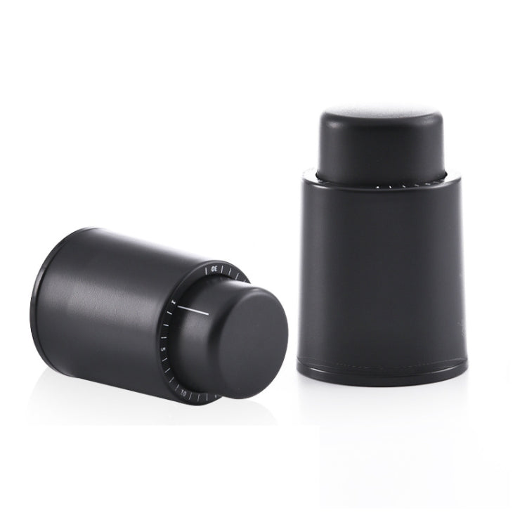 2 PCS Red Wine Airless Bottle Stopper Creative Sealing Stopper Household Fresh-Keeping Stopper