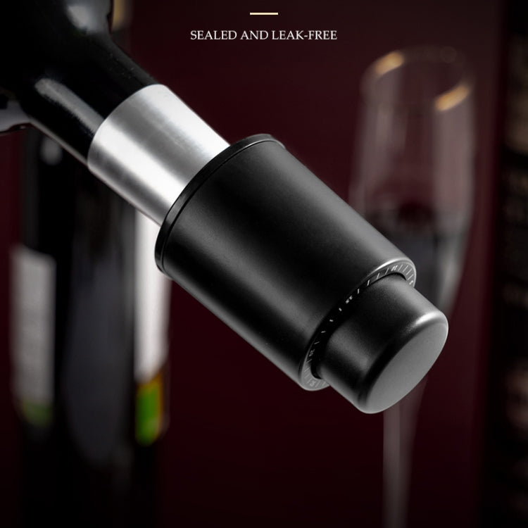 2 PCS Red Wine Airless Bottle Stopper Creative Sealing Stopper Household Fresh-Keeping Stopper