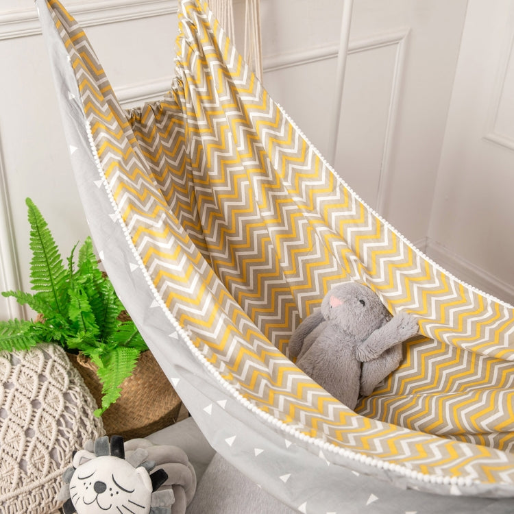 Children Swing Indoor Outdoor Hanging Basket  Household Cartoon Hammock
