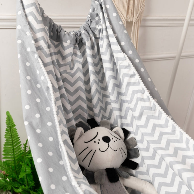Children Swing Indoor Outdoor Hanging Basket  Household Cartoon Hammock