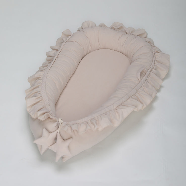 Lace Cotton Baby Uterus Bionic Bed Portable Newborn Bed Mat
